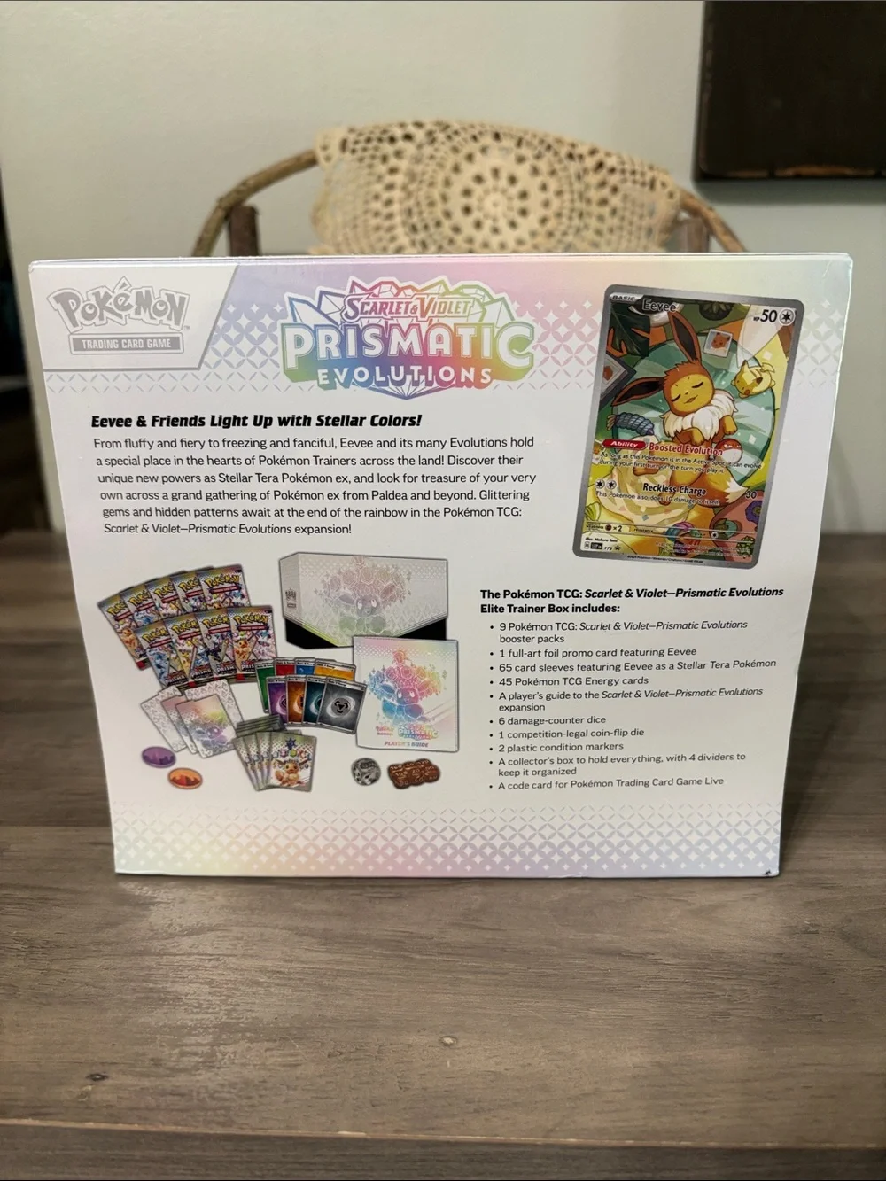 Prismatic Evolutions ETB - Pokemon TCG Elite Trainer Box - New & Factory Sealed